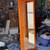 Oak Corner Curio Cabinet - 7 shelf Made in USA Exc Cond 3 thumbnail