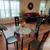 Real  leather couch and dining table 5 thumbnail