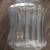 Vintage Clear Ribbed Pressed Glass Vanity Pieces 3 thumbnail