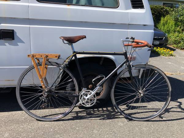 Custom painted and constructed bicycle 1