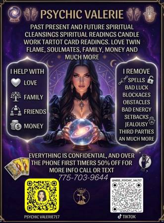 Pass present in future psychic val 1