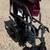 Medline Aluminum Transport chiar with 12" Wheels, 19" seat, Red 5 thumbnail