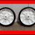 6" Plastic Wheels, 1 1/2" Diamond Tread, 1/2" Hub NEW 40 Each 2 thumbnail