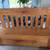 Solid wooden storage bench 2 thumbnail