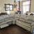 Leather reclining sectional couch hideabed futon bed 1 thumbnail