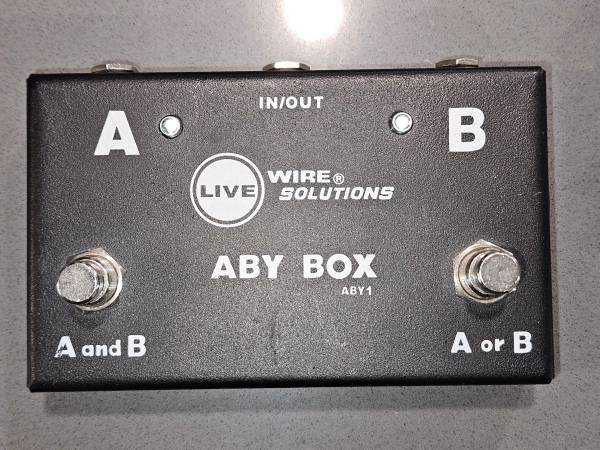 Live Wire Solutions ABY1 passive ABY Pedal 1