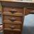 Antique partner's desk very old needs work. 14 thumbnail