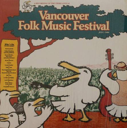 Vancouver Folk Music Festival - VG/VG+ VINYL! 1