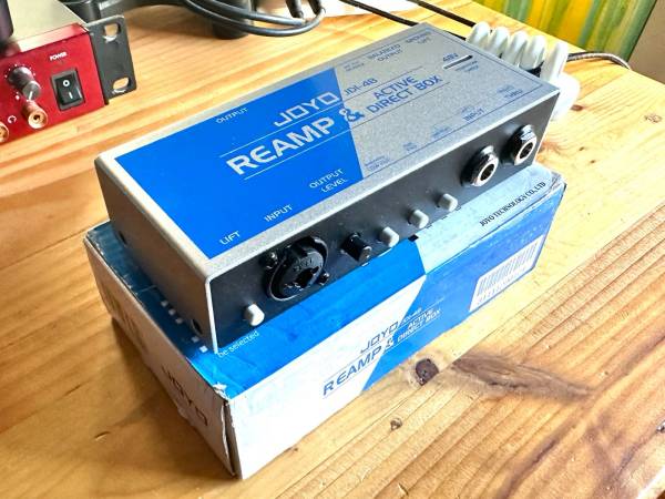 Joyo JDI-48 Passive Reamping and Phantom Powered Active Direct Box Guitar & Bass 1