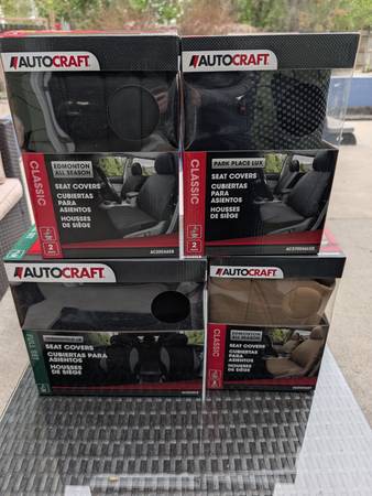 SEAT COVERS!  New in box, multiple to choose from. 1