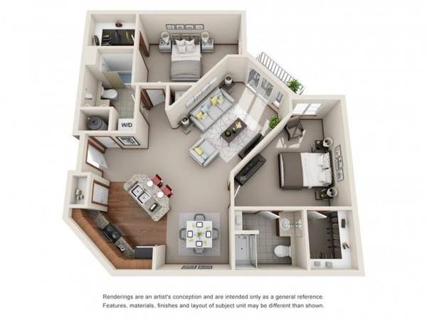 TMLP 13-mo. | Disability Access, Package Lockers 24/7, Open Layouts 1