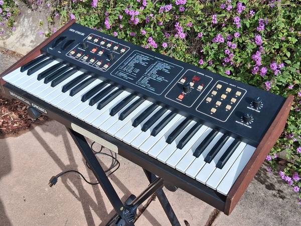 Serviced Sequential Circuits Six Trak Vintage Analog Synthesizer 1