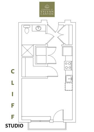 Stunning Studio with Full Size Washer & Dryer*No App Fees 1