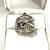 Vintage rare find made in India .925 silver ring with valuable gemstones. Size 7 1 thumbnail