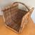 Gathering Wicker Basket Wood Fireplace Hearth Magazine Farmhou 8 thumbnail