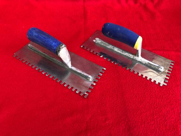 Square Notched Trowels 1