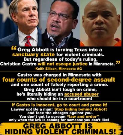 Greg Abbott Is Hiding Violent Criminals 1