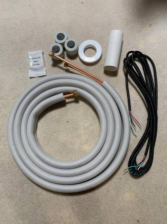Mini split lineset kits 1/4" x 3/8" x 16 ft 1