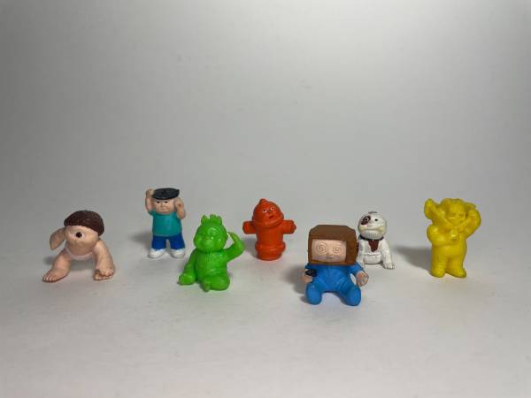 Garbage Pail Kids GPK Minikins lot with 7 figures 1