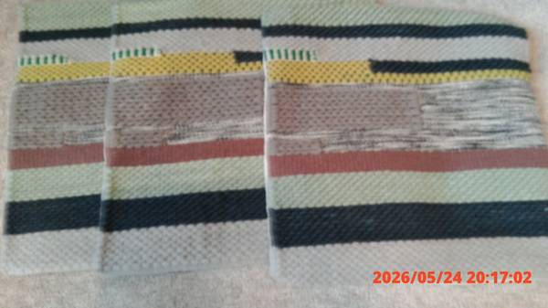 3 Ikea rustic/boho wool blend Bronden pillow covers perfect condition! 1