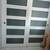 70x78 Modern sliding closet NEW! Frosted glass and real wood 4 thumbnail