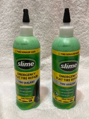 Brand New SLIME EMERGENCY FLAT TIRE SEALANT, 16 ounce, Tire Sensor Safe 1