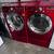 Red front LG washer and  front load LG dryer electric high efficiency 1 thumbnail
