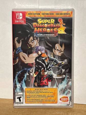 New! Nintendo Switch: Super Dragon Ball Heroes World Edition 1