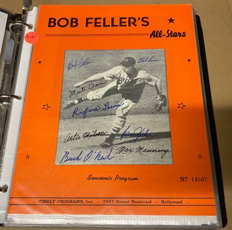 Negro League Baseball Autographed Items 1