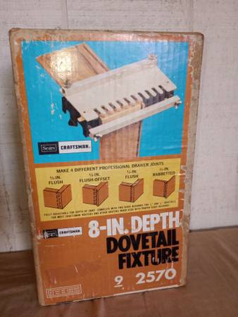 Sears Craftsman Dovetail Fixture kit. 1