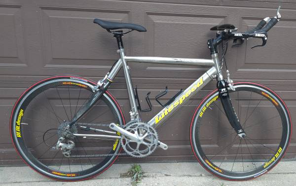 Litespeed Saber Titanium Carbon Triathlon Road Bike 51cm 1