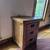 Solid oak 3 drawer cabinet/nightstand 2 thumbnail