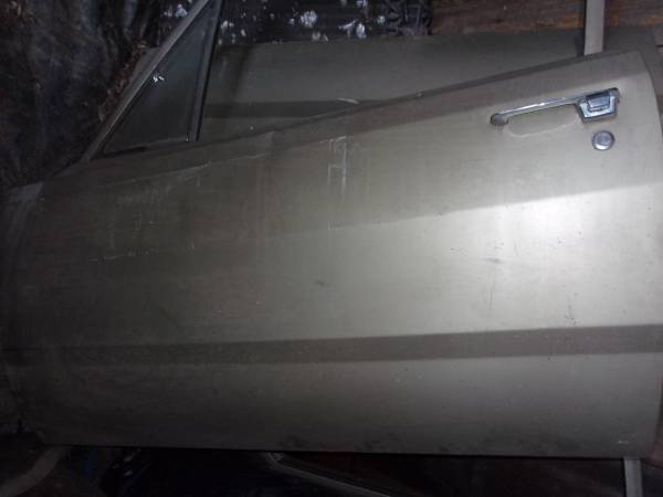 1967-69 plymouth 2-door valiant doors mopar 1