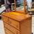 1950's Mid Century Solid Maple Dresser with Mirror, TV Stand 3 thumbnail
