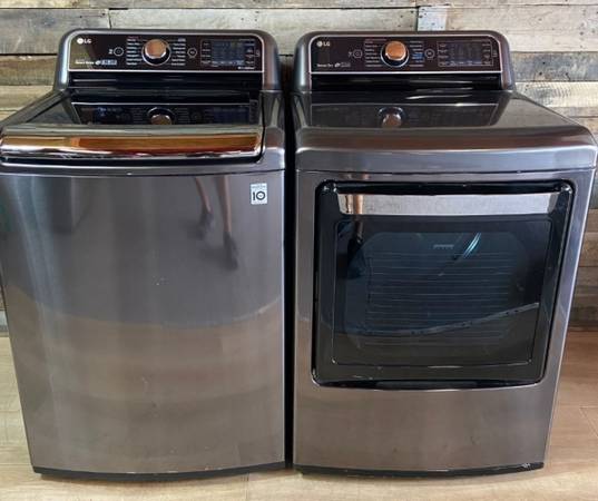 LG XL washer dryer. Delivery available - appliances - by owner