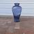 Vase * Blue Glass * Handmade 6 thumbnail