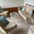 1970s Wrought Iron Porch Set Sofa chairs tables 1 thumbnail