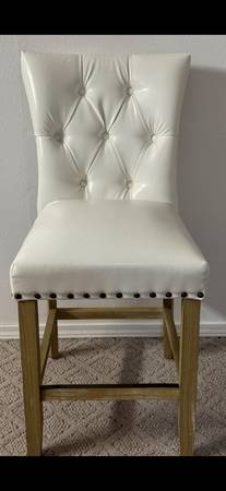White counter stool 1