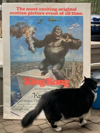 Original 1976 King Kong Movie Poster World Trade Center Jeff