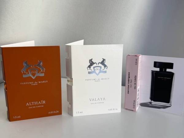 Luxury Fragrance Samples - Parfums de Marly & Narciso Rodriguez 1