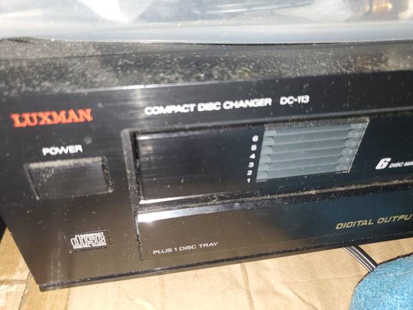 Luxman DC- 113 Compact Disc Changer (For Parts or Repair) 1