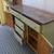 Vintage Solid Wood Maple Sideboard / Sage Green Buffet 8 thumbnail