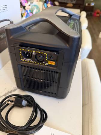ECOFLOW RIVER MAX 576Wh POWER STATION WITH EXTRA BATTERY