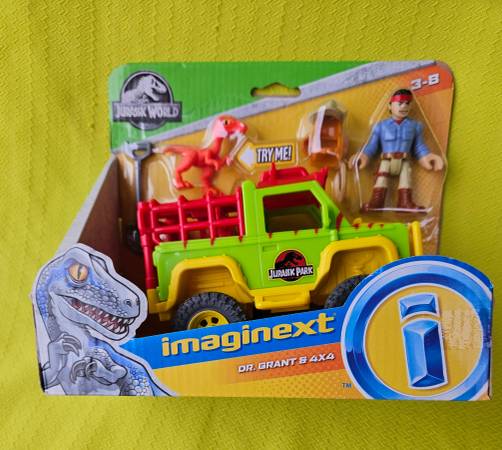 2018 Imaginext Jurassic World 4x4 Toy New in package 1