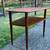 Mid  century modern danish Solid Teak Side Table by Peter Hvidt 4 thumbnail