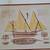 Grouping Set of 3 Antique Ship Plans Matted Posters 4 thumbnail