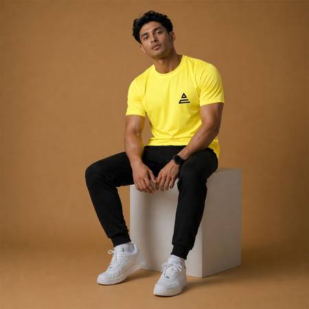 Crew Neck T-Shirts 1