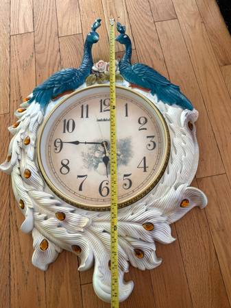 Wall clock. Decoration 1