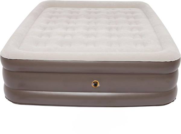 Coleman SupportRest Plus PillowStop Queen Air Mattress, No Pump,  NEW 1