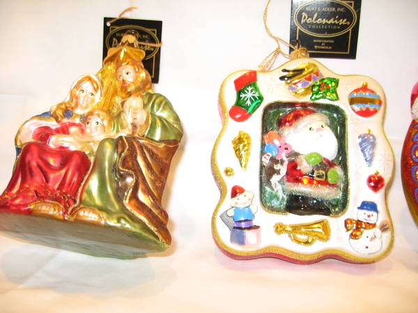 Vintage Kurt s. Adler Polonaise collection ornaments 1